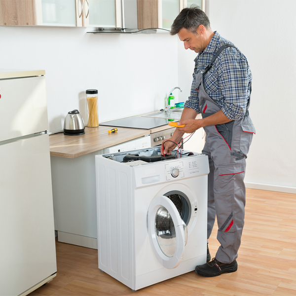 can you walk me through the steps of troubleshooting my washer issue in Kinsey AL